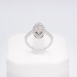 Anillo Diamantes Estilo Marquiz