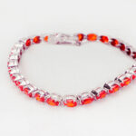 Pulsera 7 Mirrow Red
